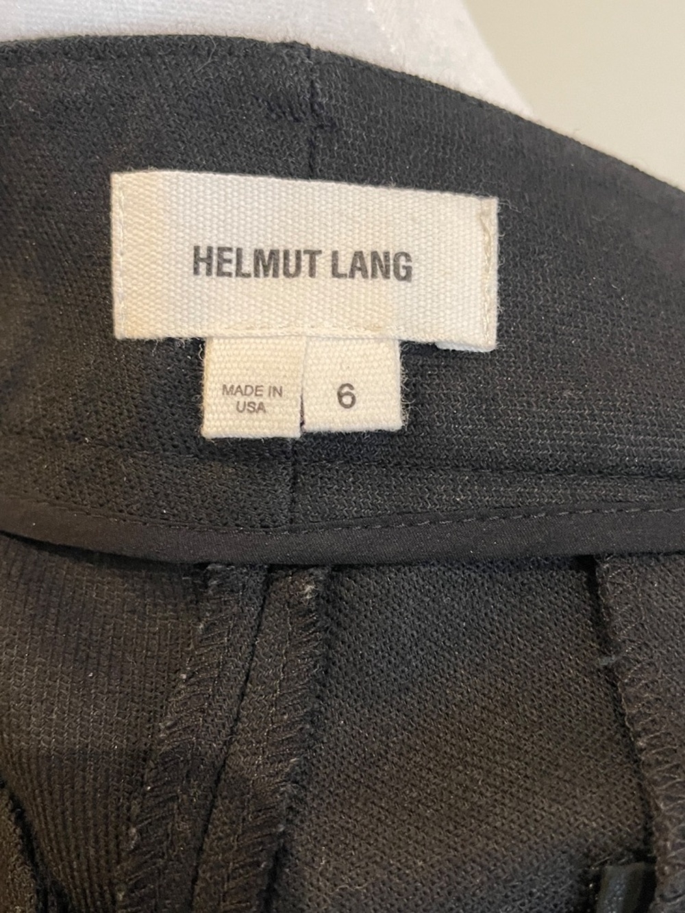Helmut Lang Trousers - Black - Size 6 - Picture 4 of 6